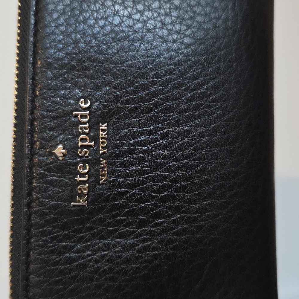 Kate Spade Black Leather Wallet